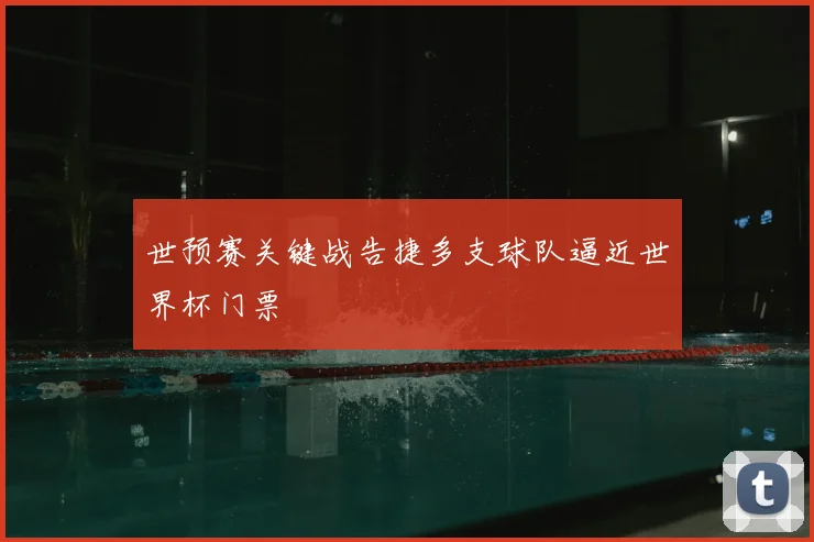 世预赛关键战告捷多支球队逼近世界杯门票