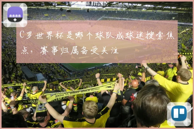 C罗世界杯是哪个球队成球迷搜索焦点,赛事归属备受关注